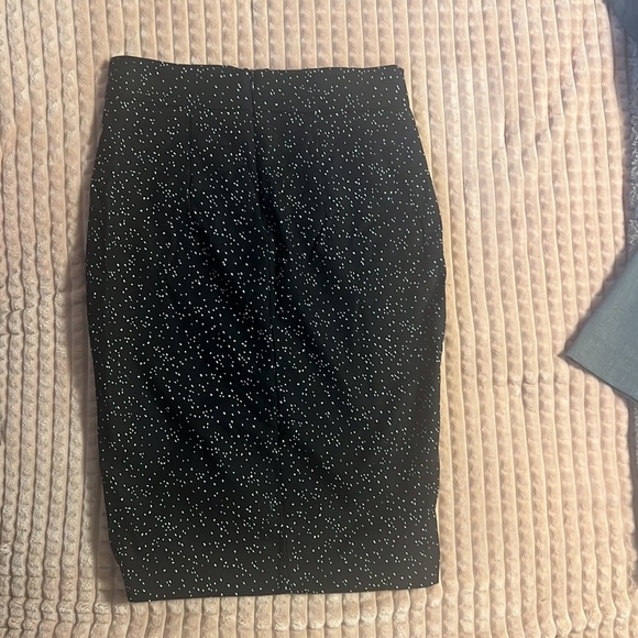 RW & CO Black Speckled Pencil Skirt - Picture 2 of 7